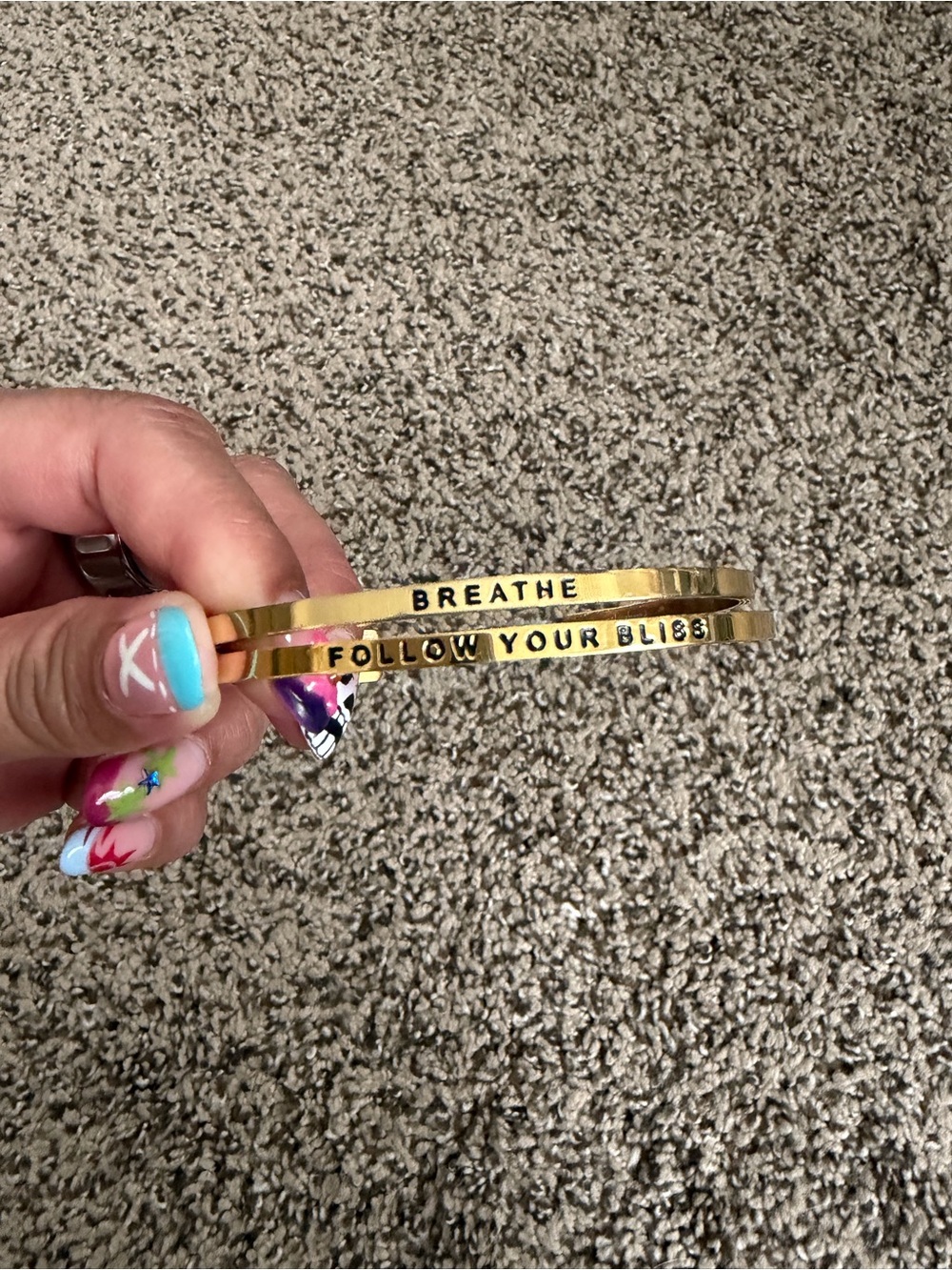 Mantraband bracelet bundle set of 2!